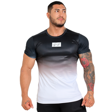 Playera Deportiva Manga Corta Degradado - Fenix Fit Mexico
