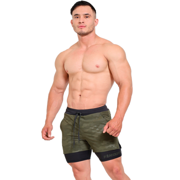 Short corto 2 en 1 Estampado - Fenix Fit Mexico