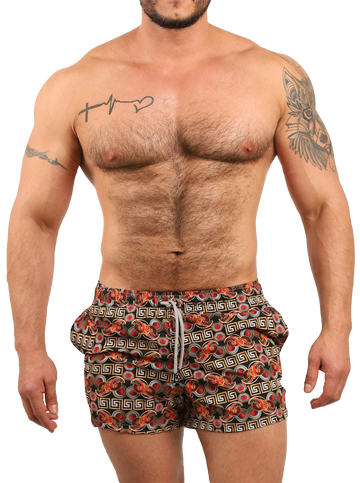 Short Playa Estampado Repelente - Fenix Fit Mexico
