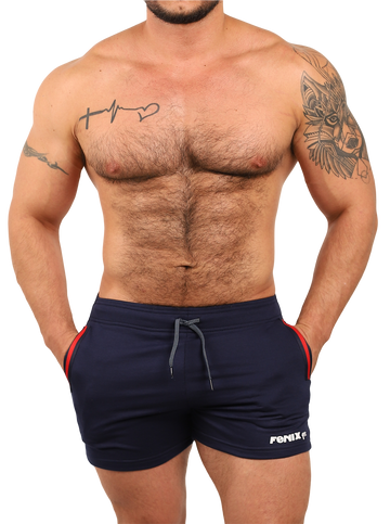 Short Corto Deportivo Tonos Azules - Fenix Fit Mexico
