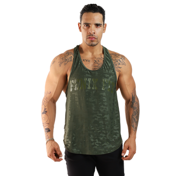 Playera Olímpica Ibiza Camuflaje - Fenix Fit Mexico