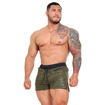 Short Running Estampado Camuflaje - Fenix Fit Mexico