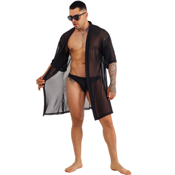 Bata Para Hombre De Baño Transparencia - Fenix Fit Mexico