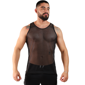 Playera Basica Transparencia Mesh