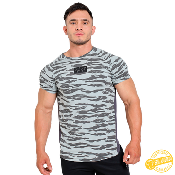 Camiseta Camuflaje manga Ranglan