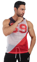 Playera Tela red Estampado - Fenix Fit Mexico  
