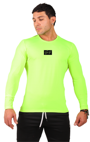 Playera Licra Manga Larga Premium Colores