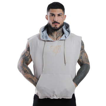 Sudadera Sin Manga Corte Boxy Grafity.