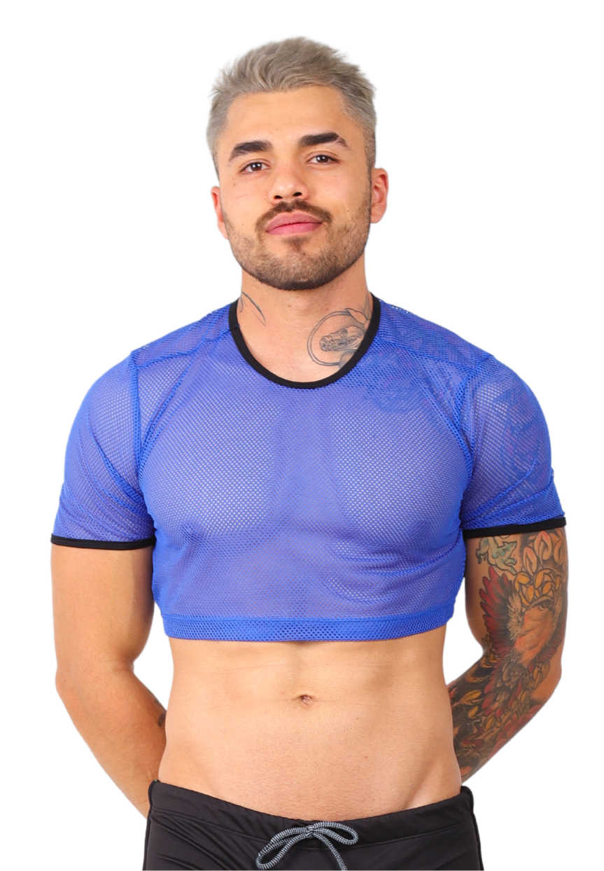 Crop Top Tela Red