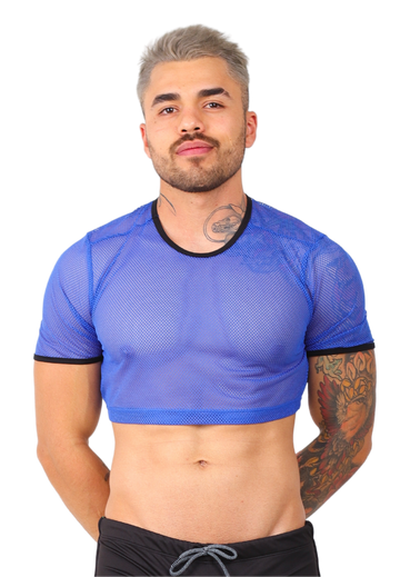 Crop Top Tela Red - Fenix Fit 