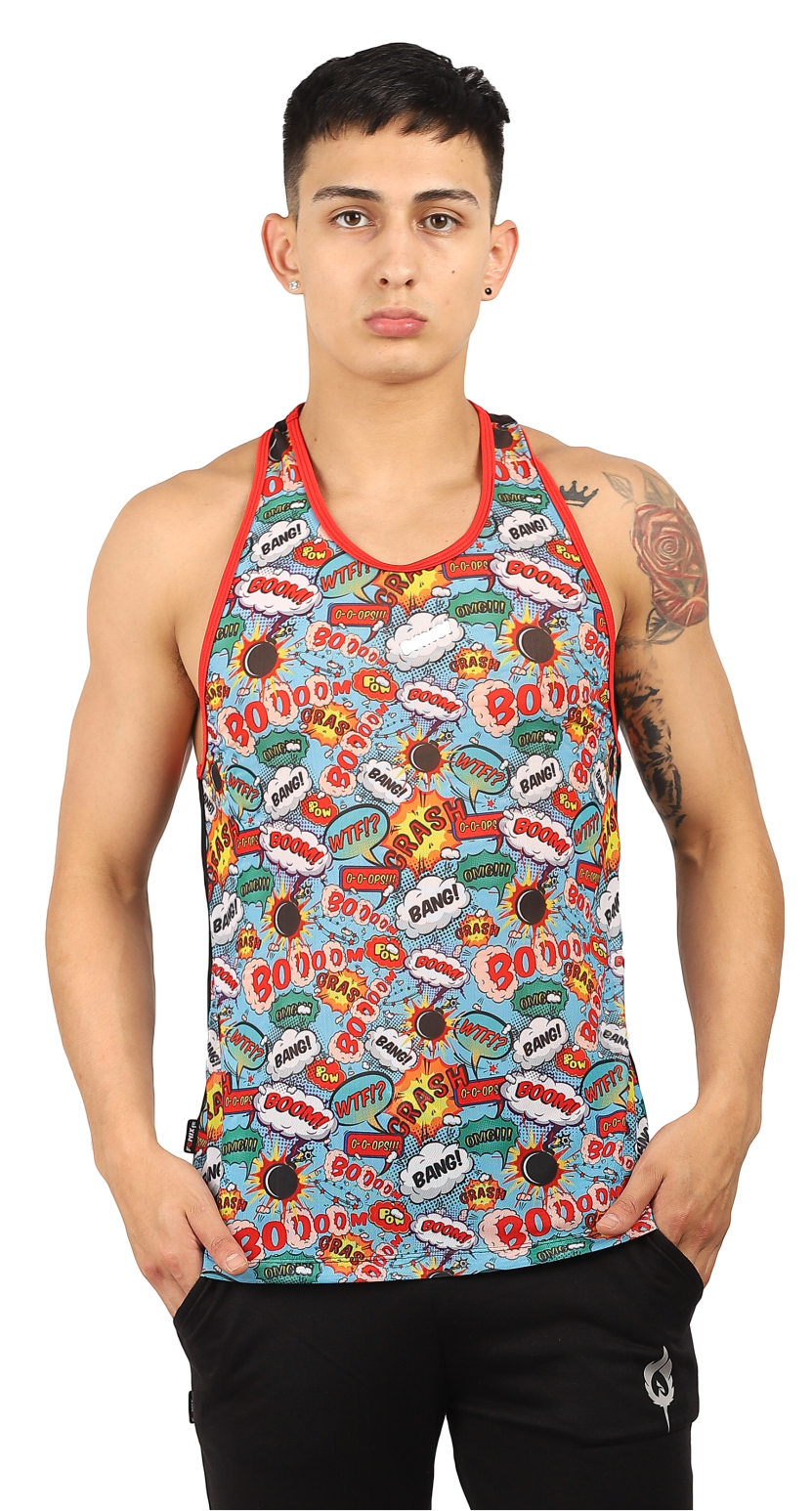 Olimpica Transparencia estampada mesh - Fenix Fit Mexico  
