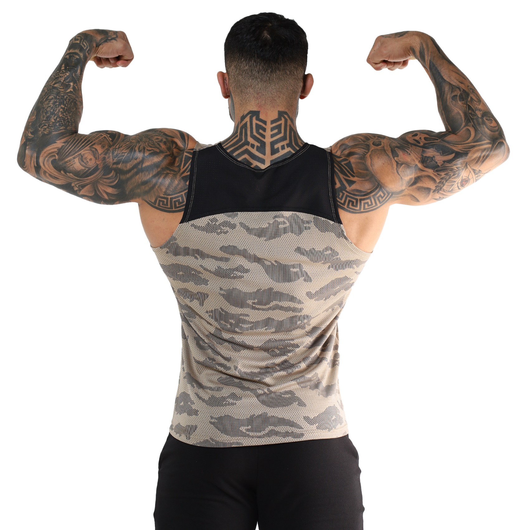 Playera Tank Top Deportiva Camuflaje - Fenix Fit Mexico  
