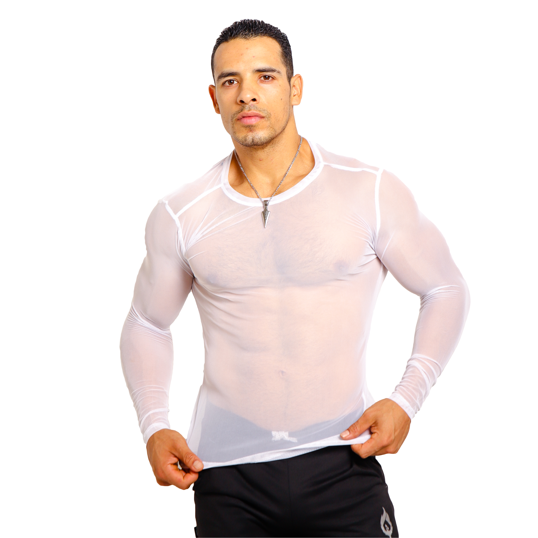 Playera Manga Larga Transparencia Colores - Fenix Fit Mexico  