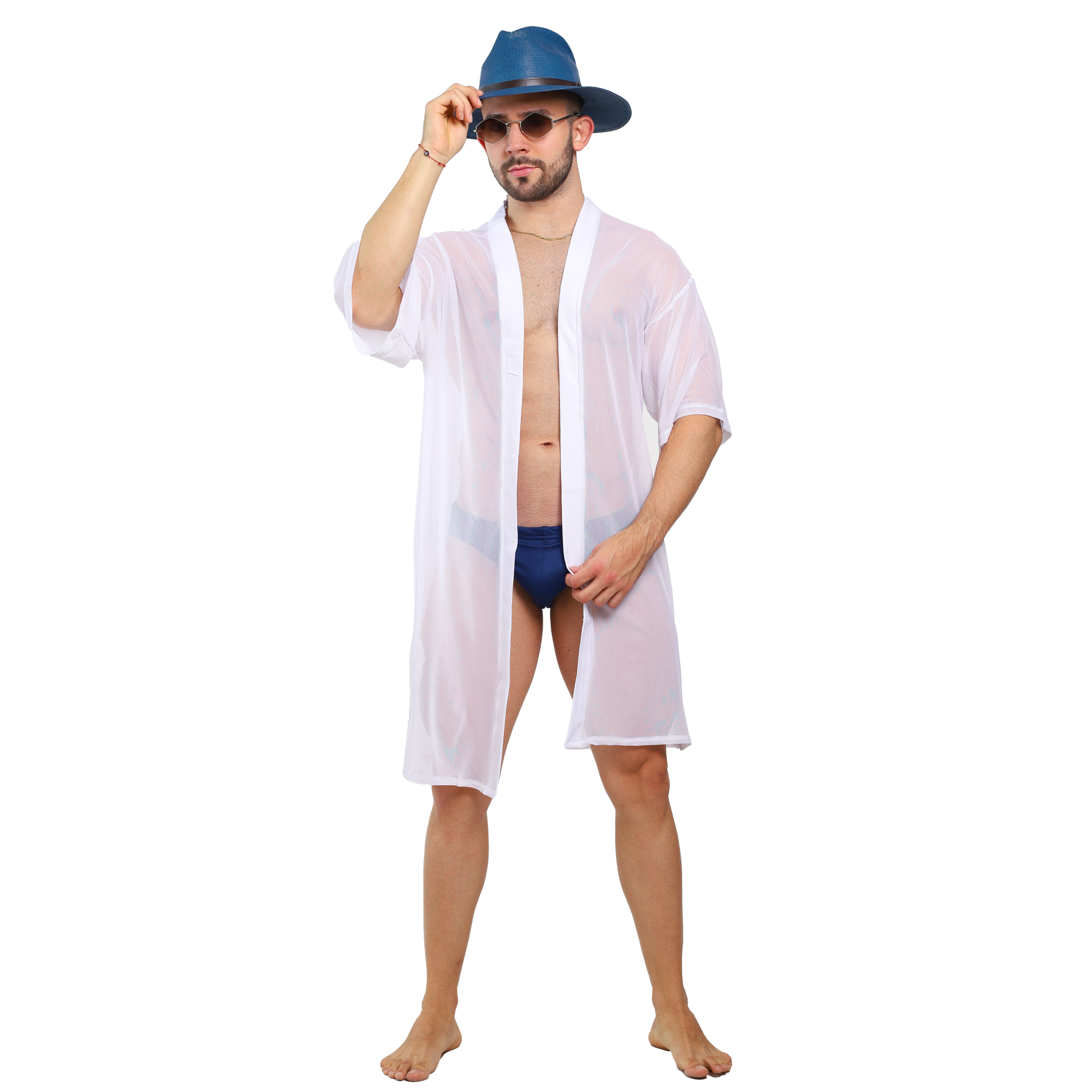 Bata Para Hombre De Baño Transparencia - Fenix Fit Mexico  