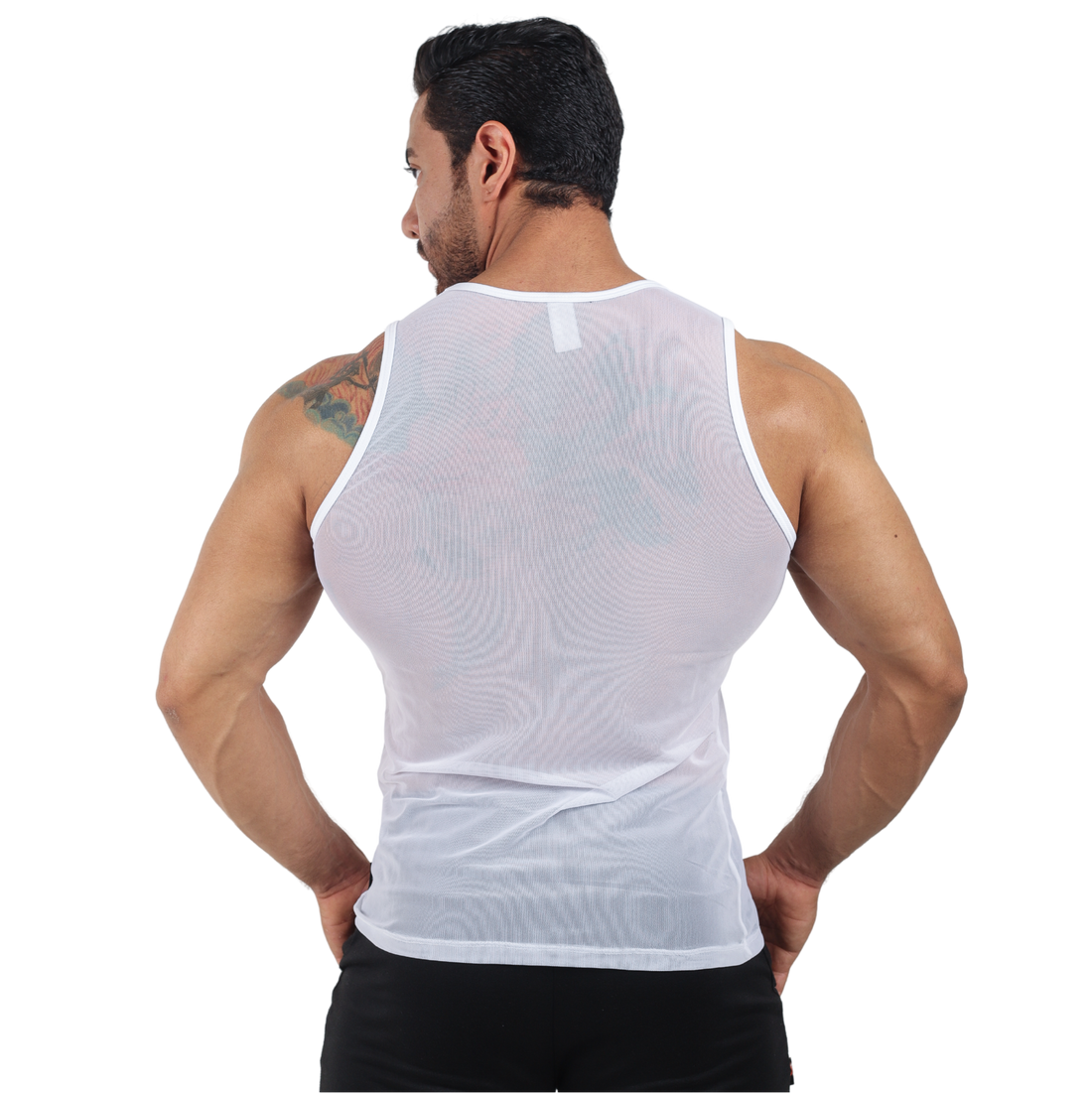Playera Basica Transparencia Mesh - Fenix Fit Mexico  