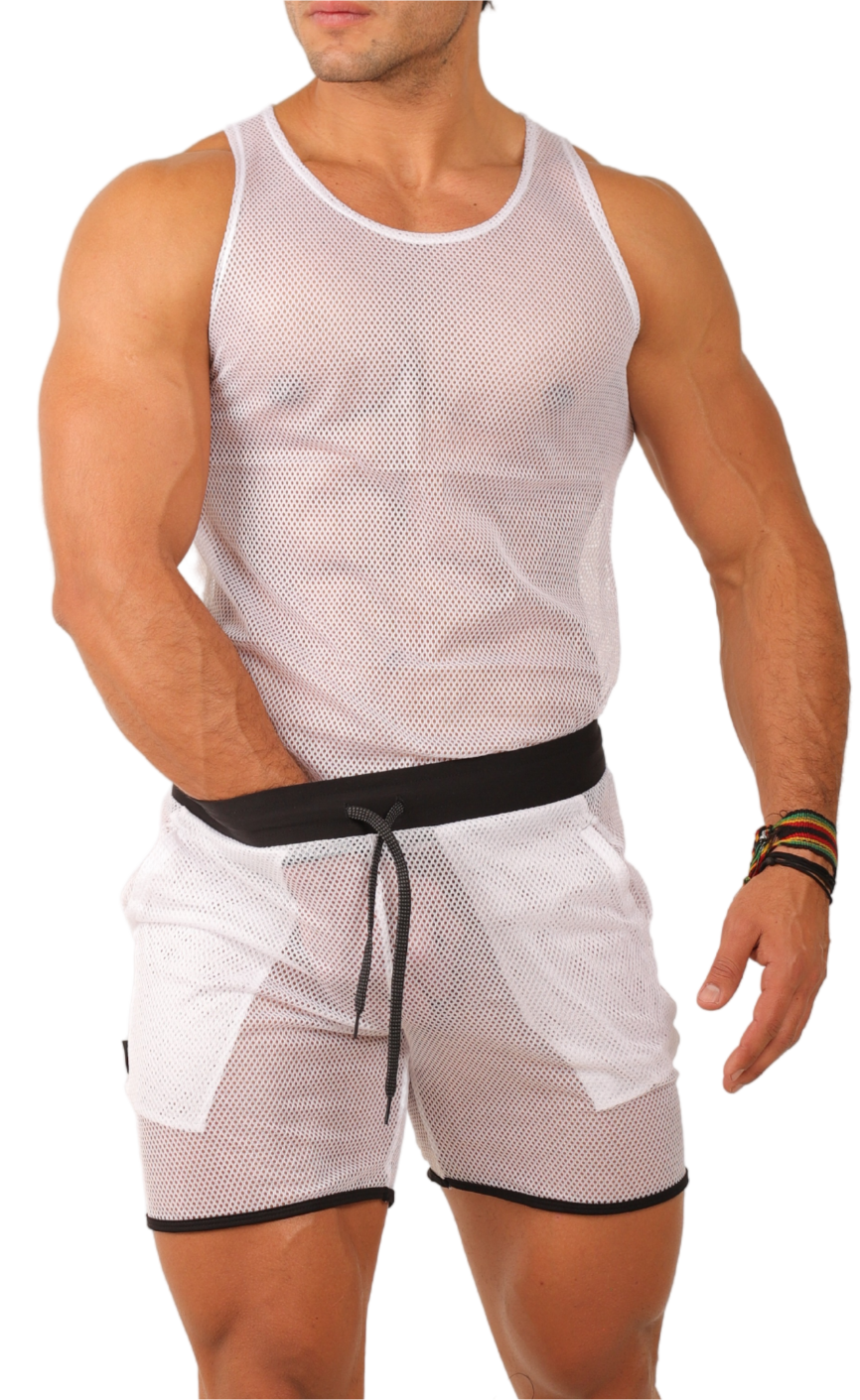Conjunto Tela red Short + Playera tela red - Fenix Fit Mexico  