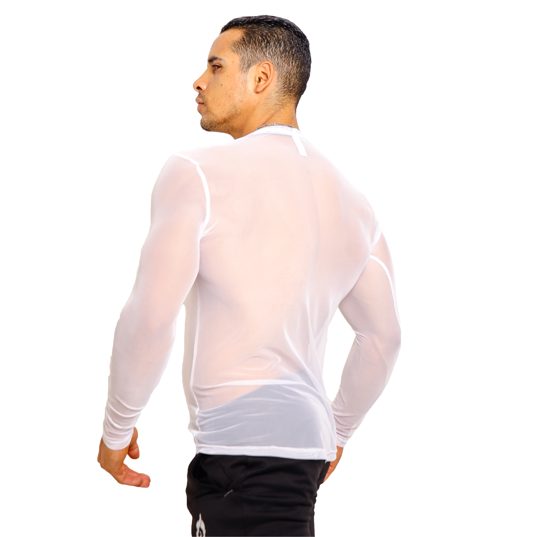 Playera Manga Larga Transparencia Colores - Fenix Fit Mexico  