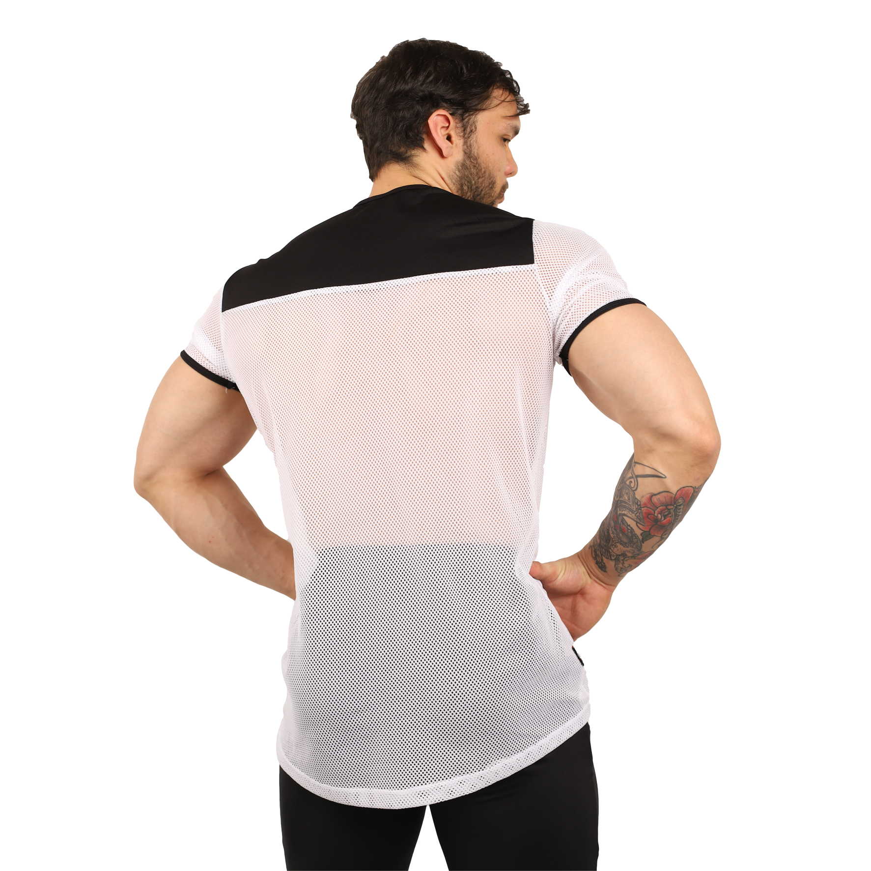 Playera Tela Red Con Mangas - Fenix Fit Mexico  