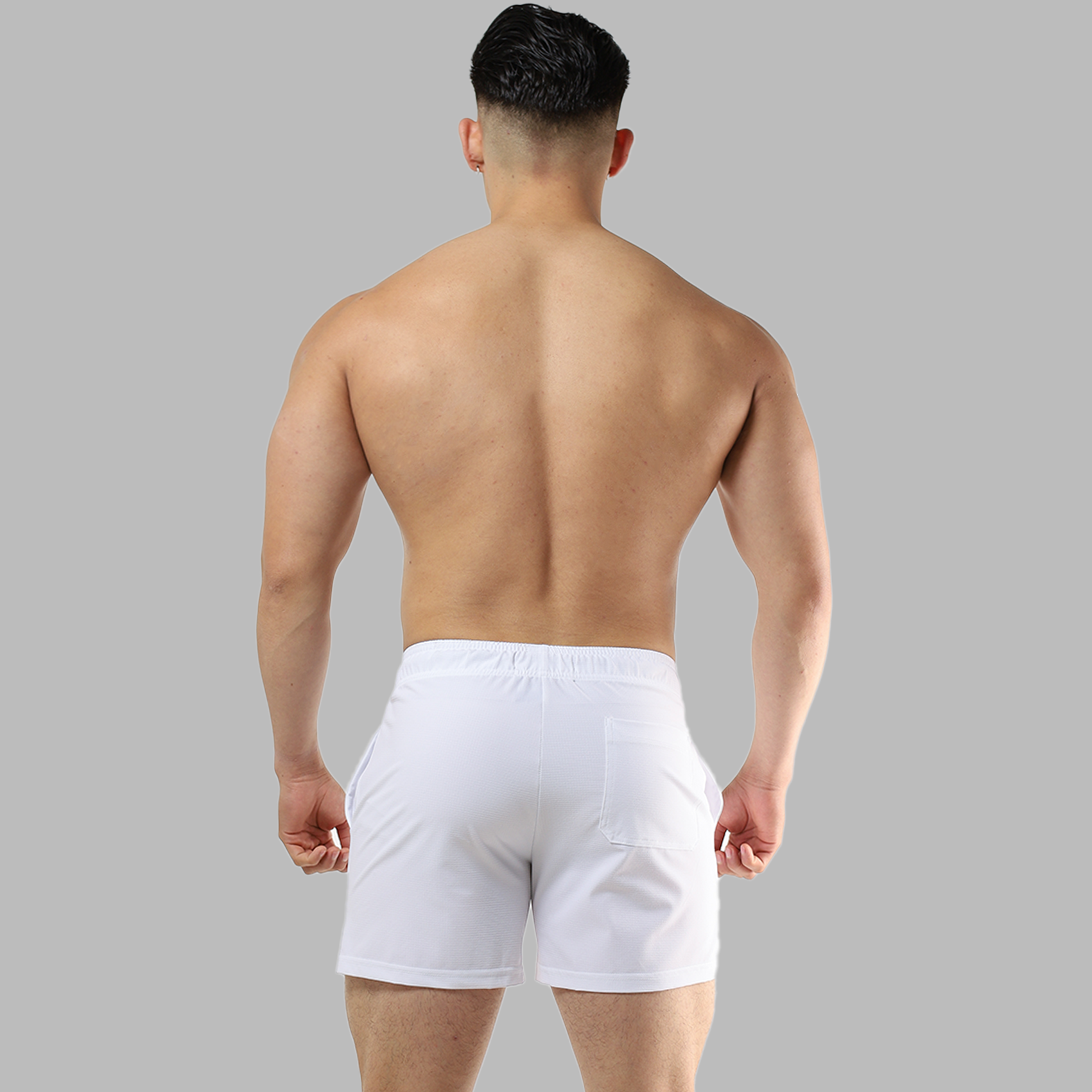Short Medio Repelente Cuadros - Fenix Fit Mexico  