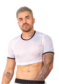 Crop Top Tela Red - Fenix Fit Mexico  