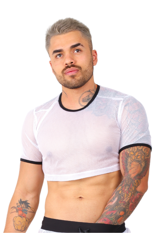Crop Top Tela Red - Fenix Fit Mexico  