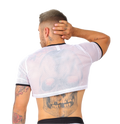 Crop Top Tela Red - Fenix Fit Mexico  