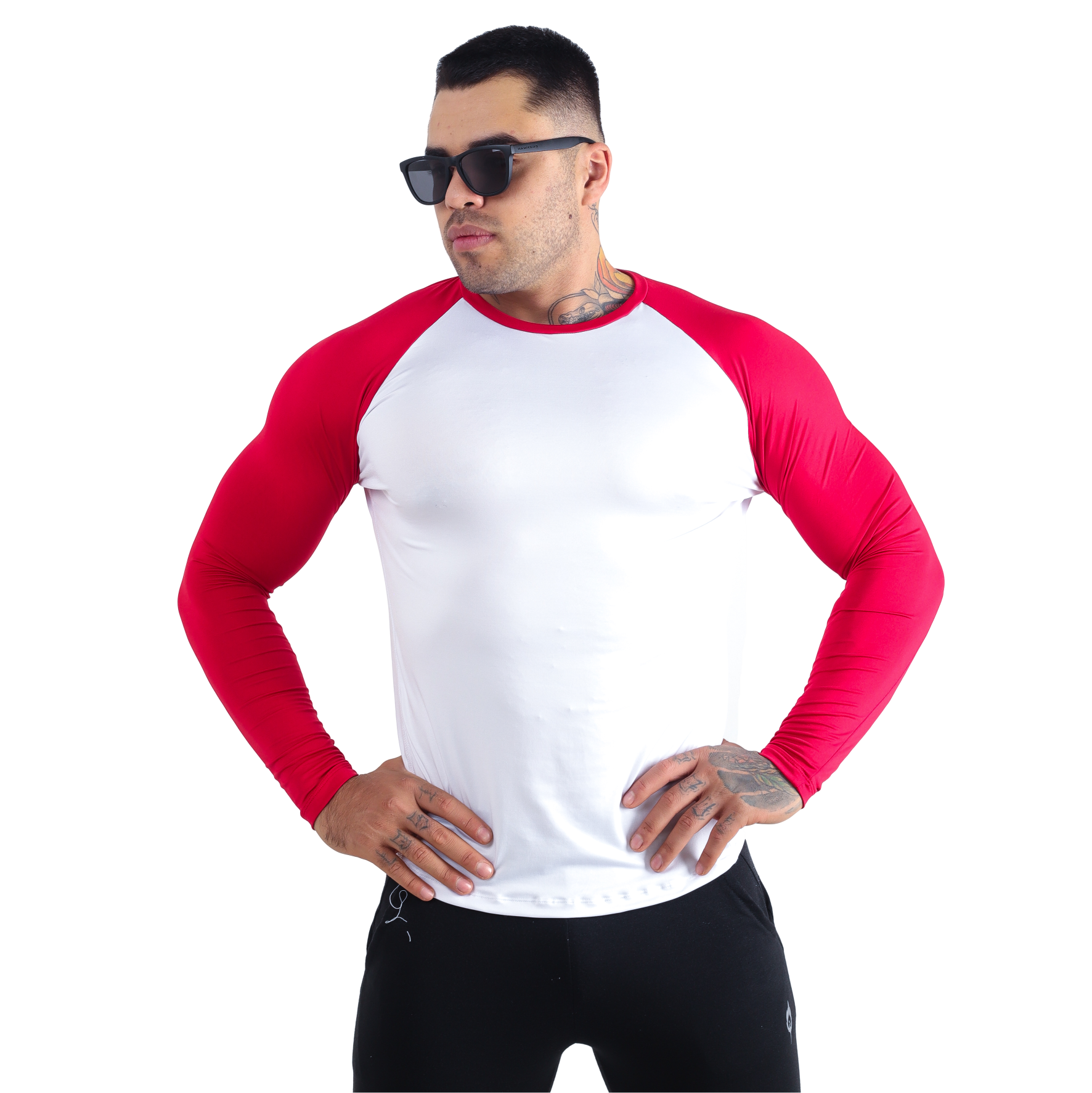 Playera Estilo Ranglan  Manga Larga - Fenix Fit Mexico  