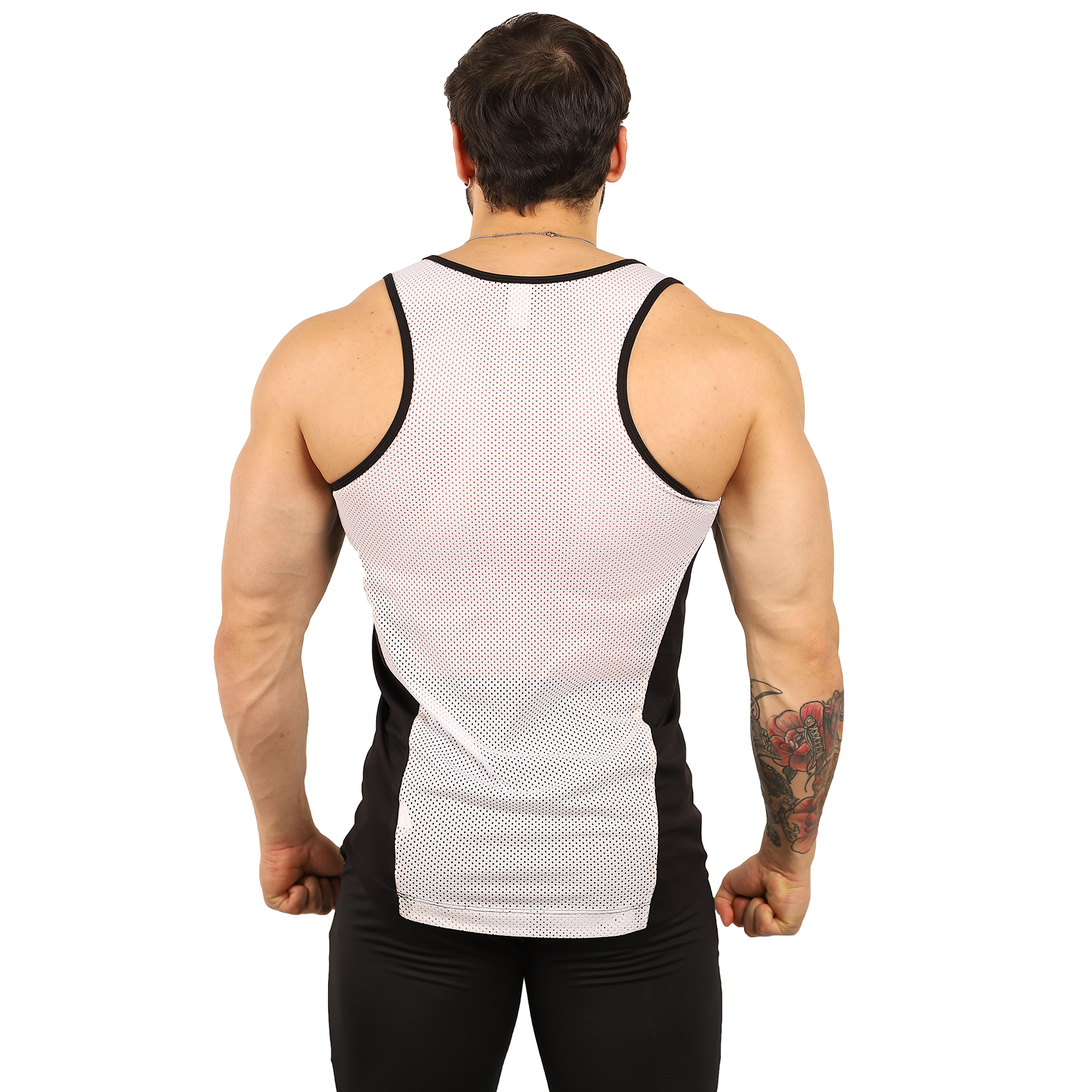 Playera deportiva Espalda en X Tela Red - Fenix Fit Mexico  