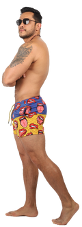 ✨Short de Playa Estampado Spandex Temporada - Fenix Fit Mexico  