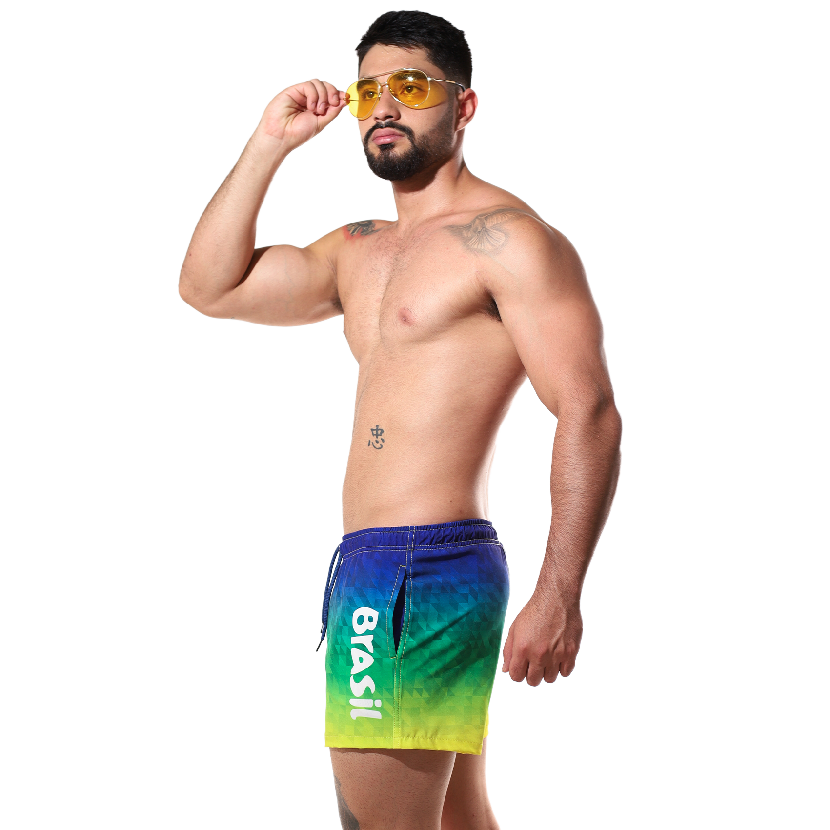 Short De Playa Estampado Coleccion New - Fenix Fit Mexico  