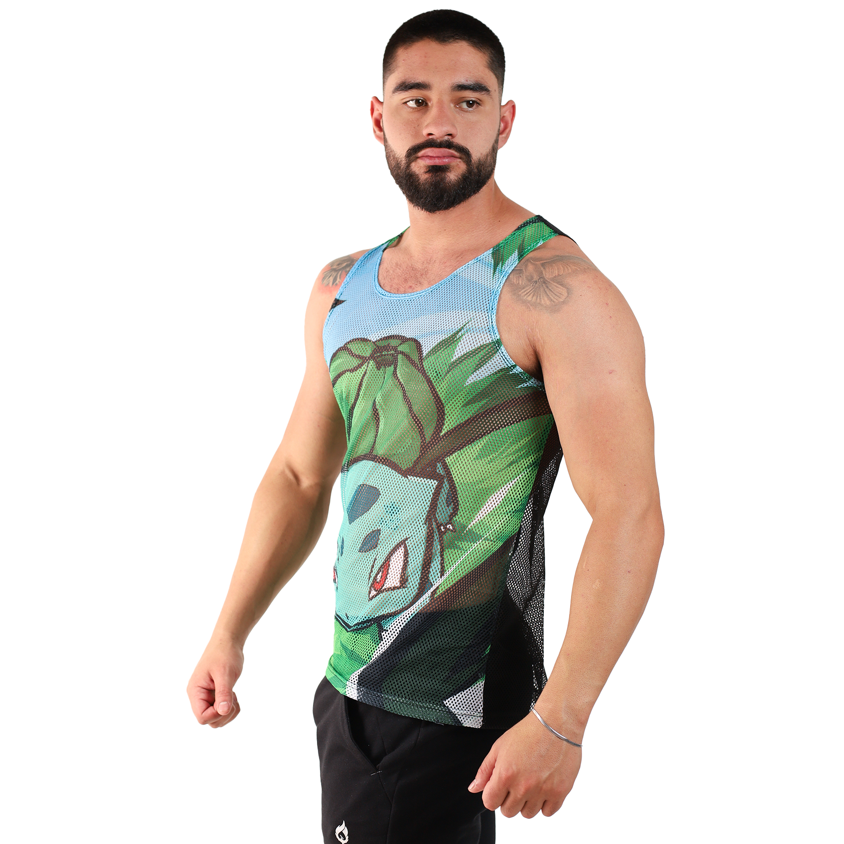 Playera Tela red estampado 🔥PKM⚡️ - Fenix Fit Mexico  