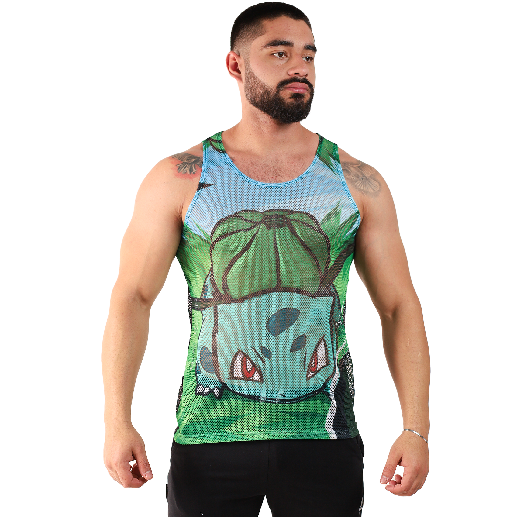 Playera Tela red estampado 🔥PKM⚡️ - Fenix Fit Mexico  