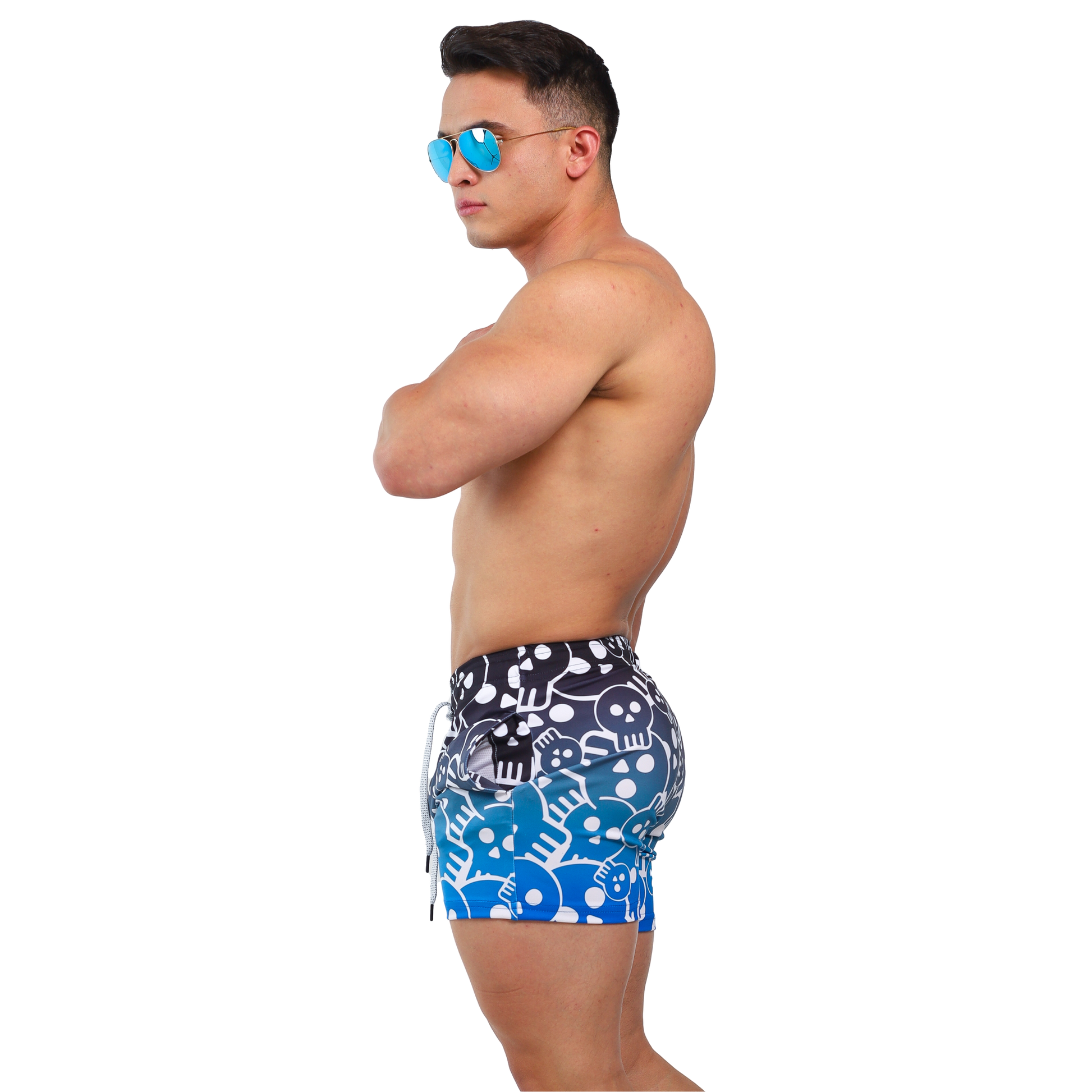 Short corto de licra estampado - Fenix Fit Mexico  