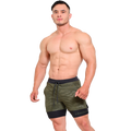 Short corto 2 en 1 Estampado - Fenix Fit Mexico  