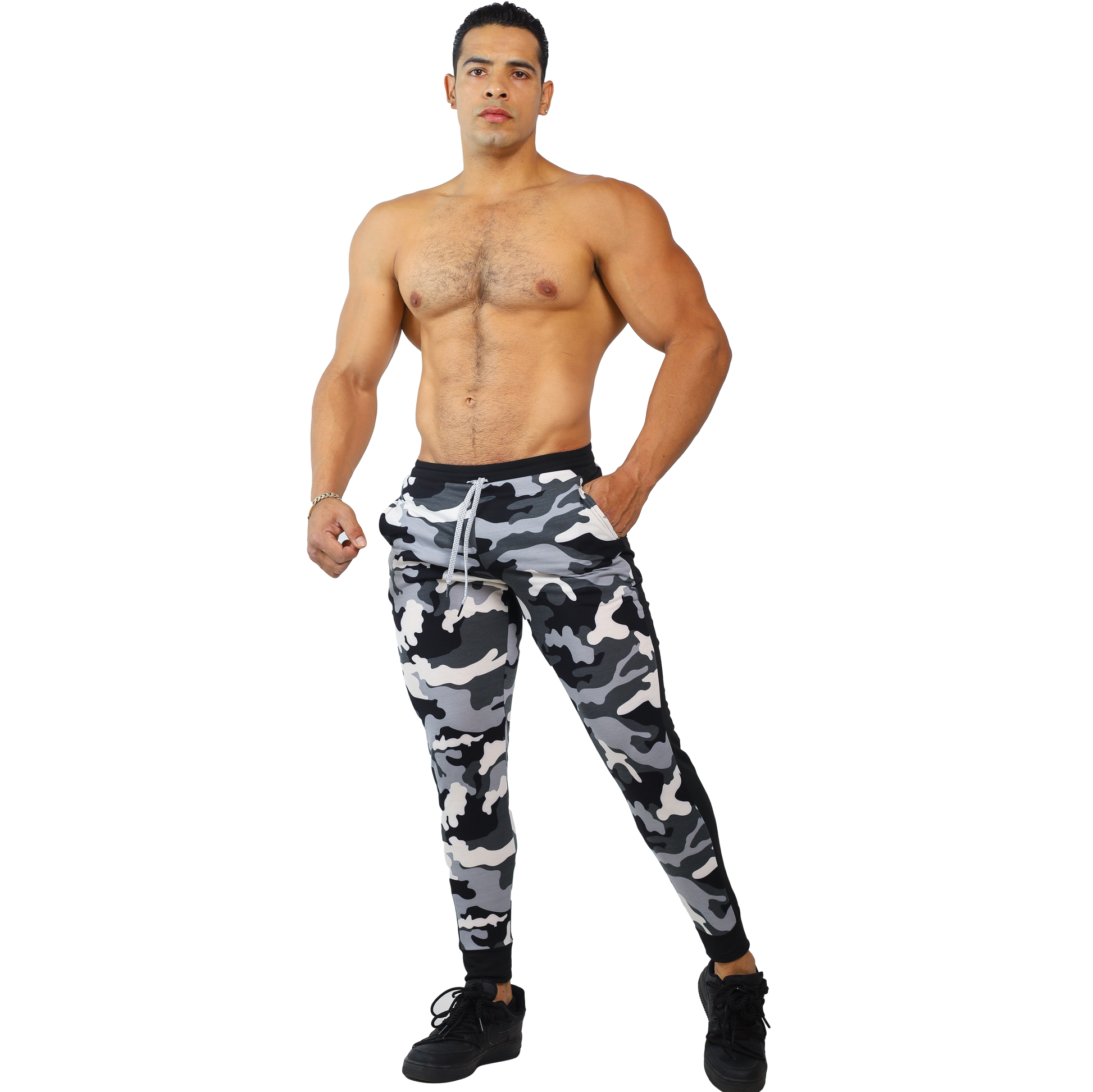 Pants Jogger Camuflaje Franja - Fenix Fit Mexico  