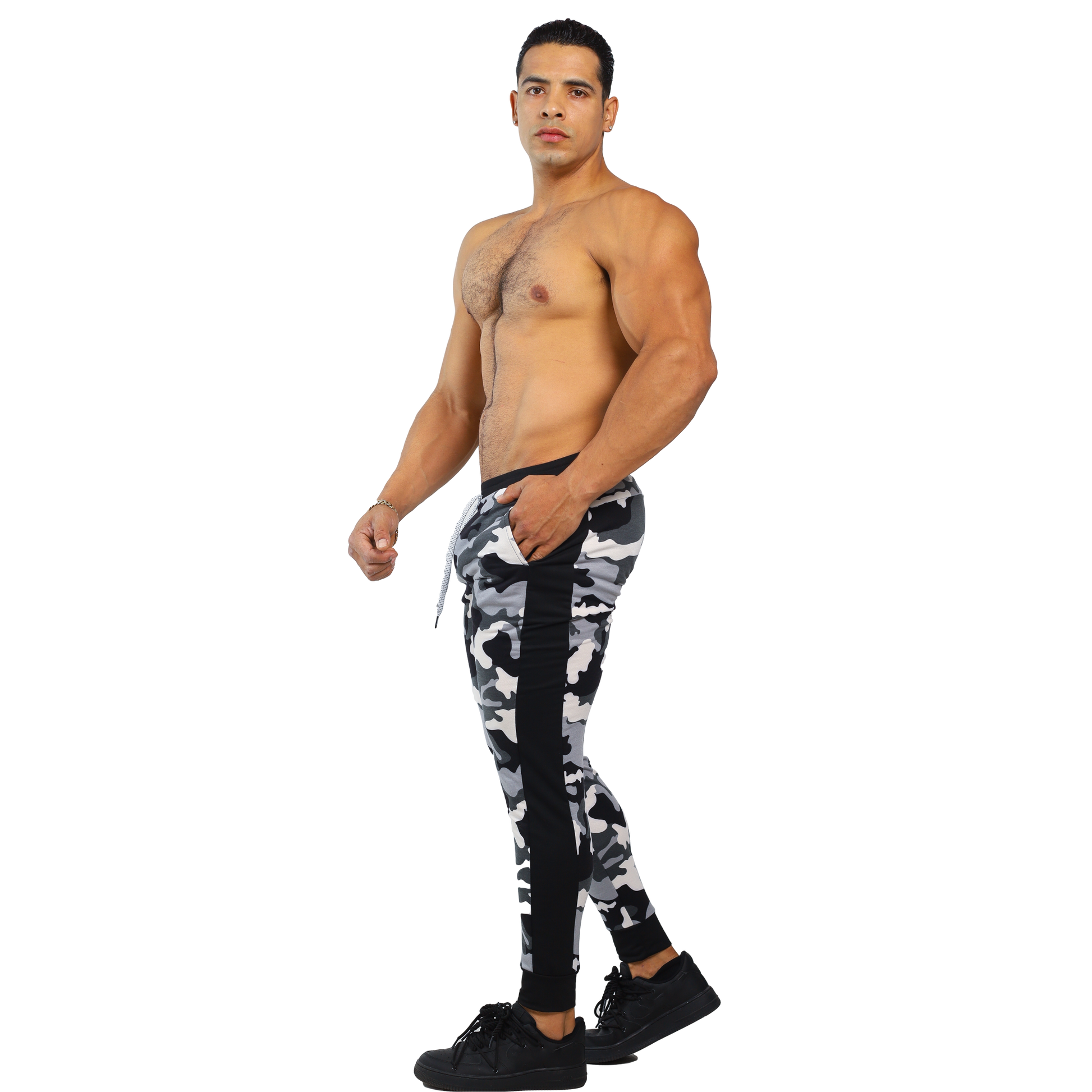 Pants Jogger Camuflaje Franja - Fenix Fit Mexico  
