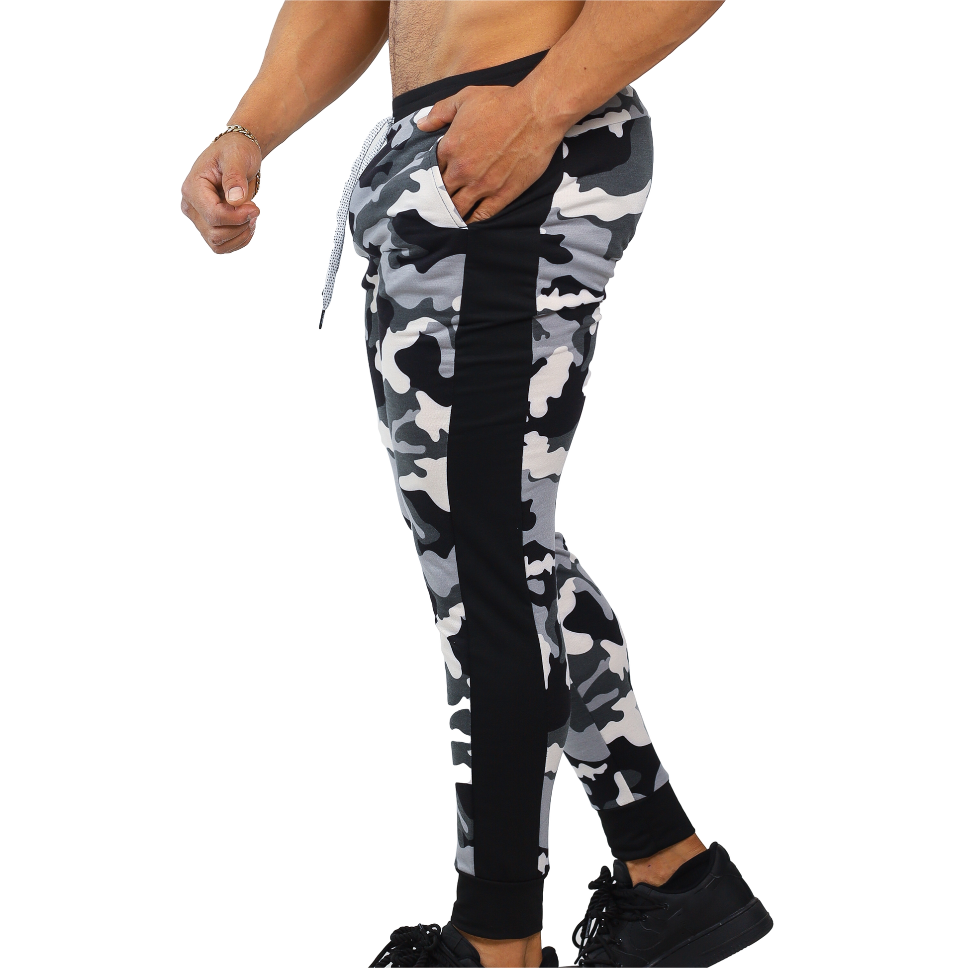 Pants Jogger Camuflaje Franja - Fenix Fit Mexico  