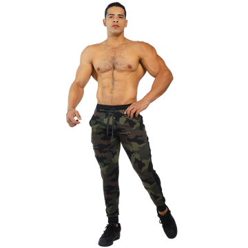 Pants Jogger Camuflaje Franja - Fenix Fit Mexico  