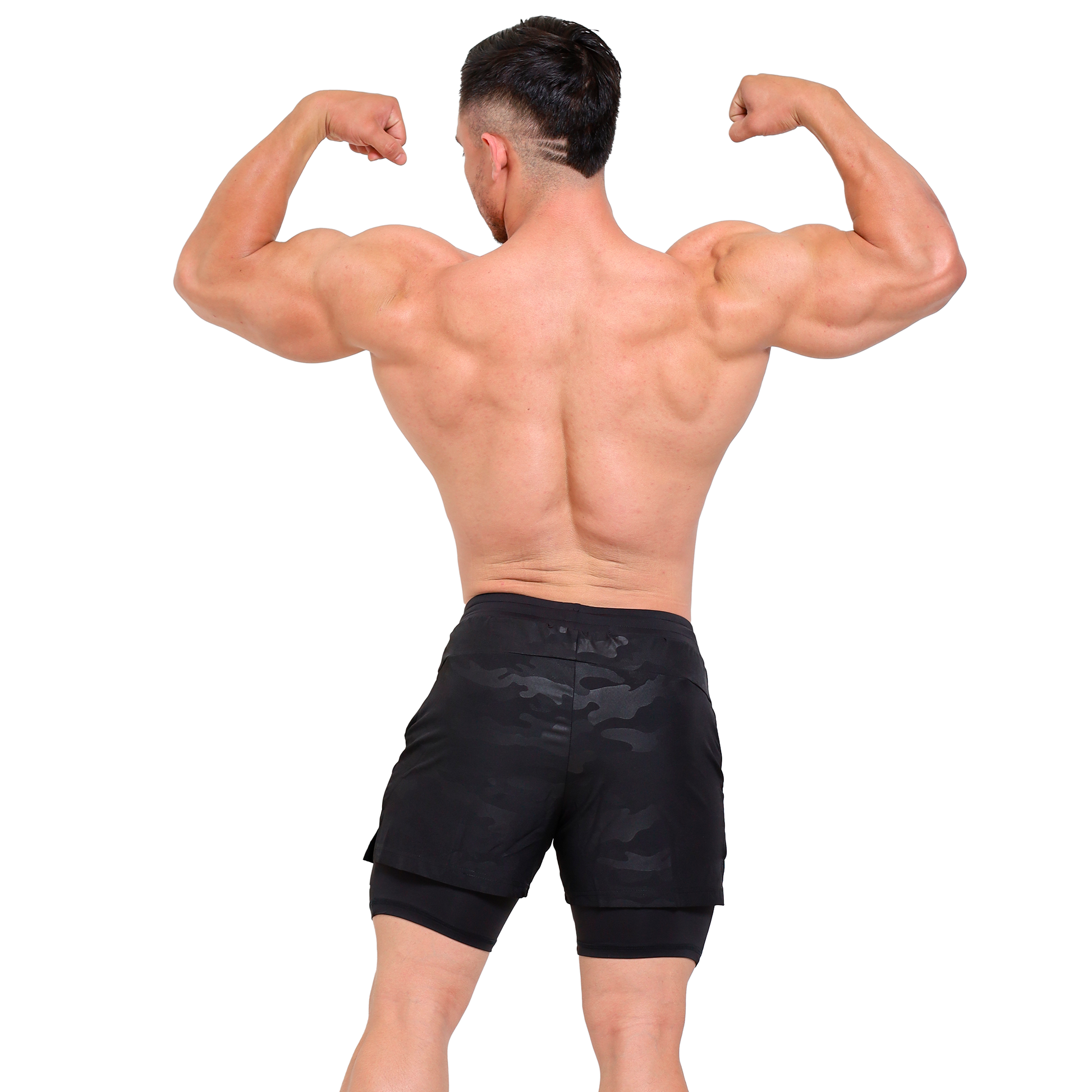 Short corto 2 en 1 Estampado - Fenix Fit Mexico  