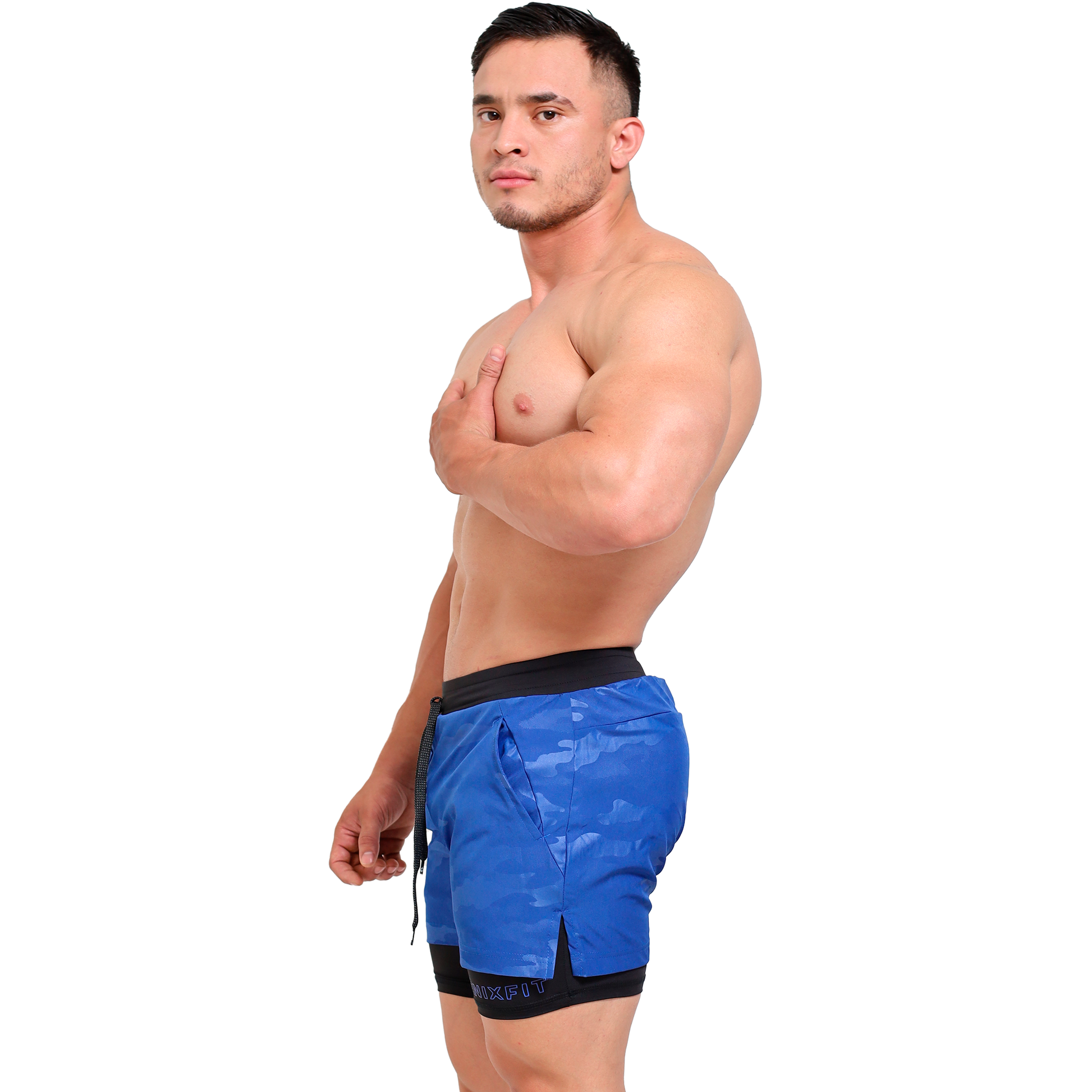 Short corto 2 en 1 Estampado - Fenix Fit Mexico  