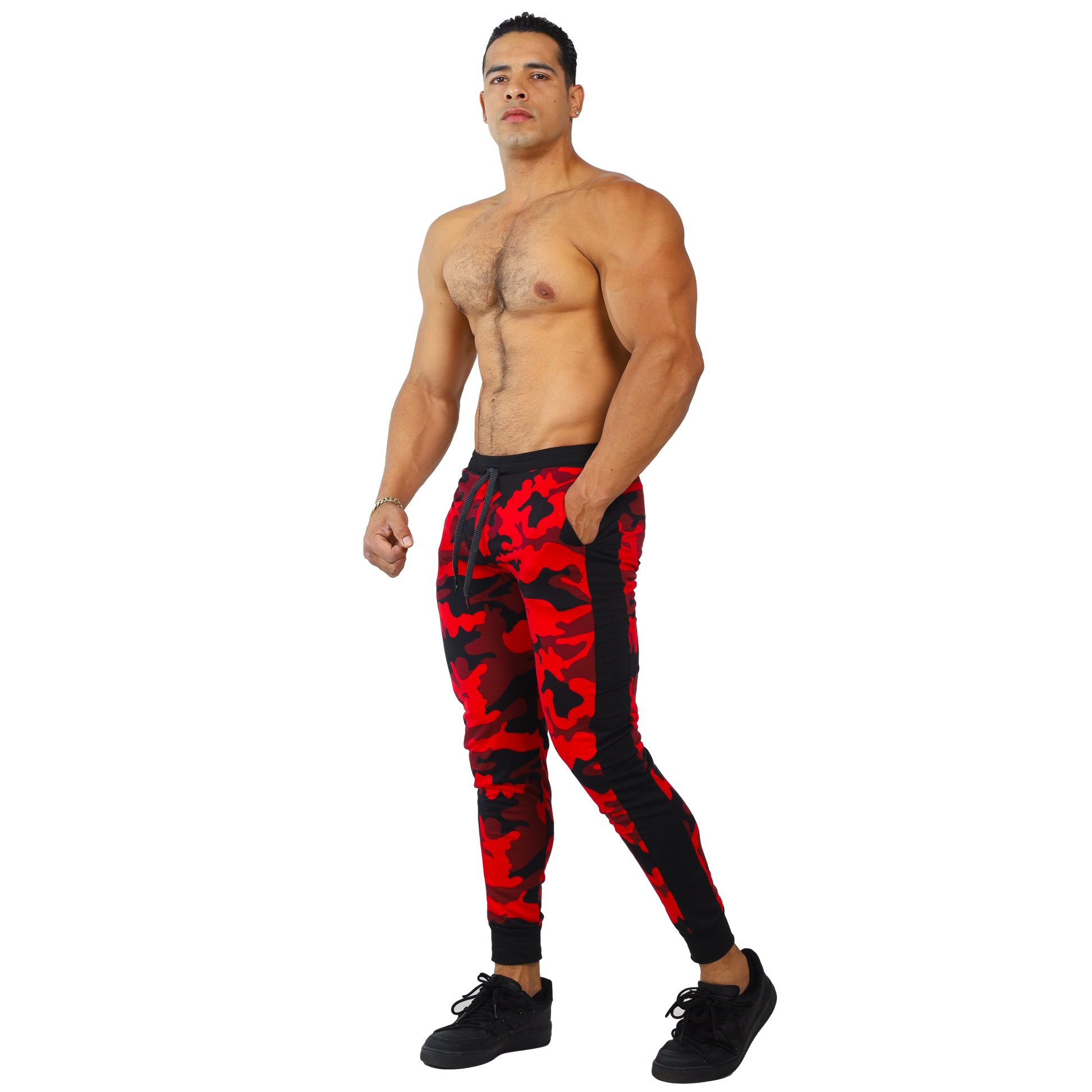 Pants Jogger Camuflaje Franja - Fenix Fit Mexico  