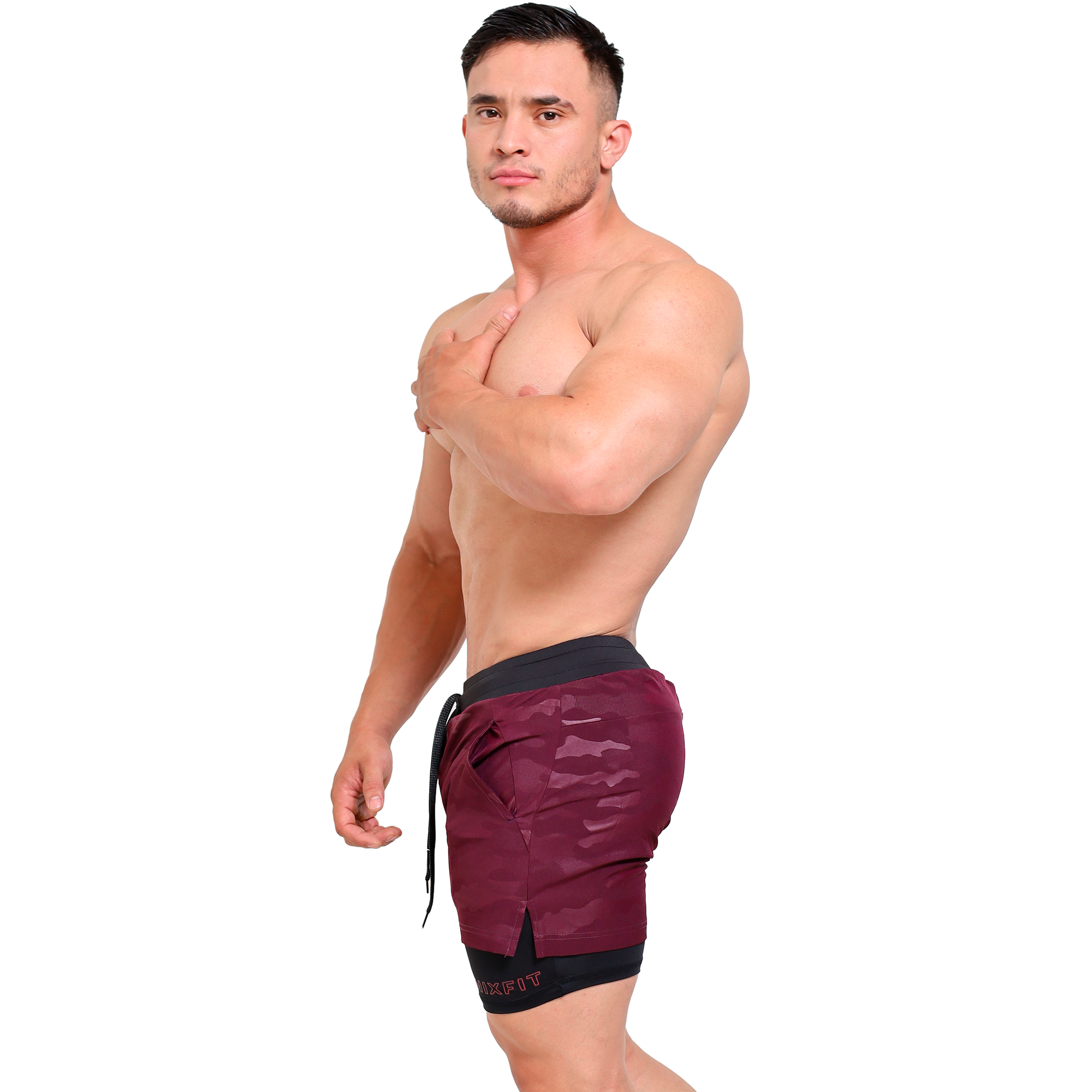 Short corto 2 en 1 Estampado - Fenix Fit Mexico  
