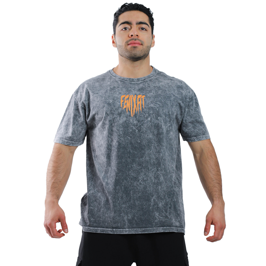 Playera Oversize Acid Wash