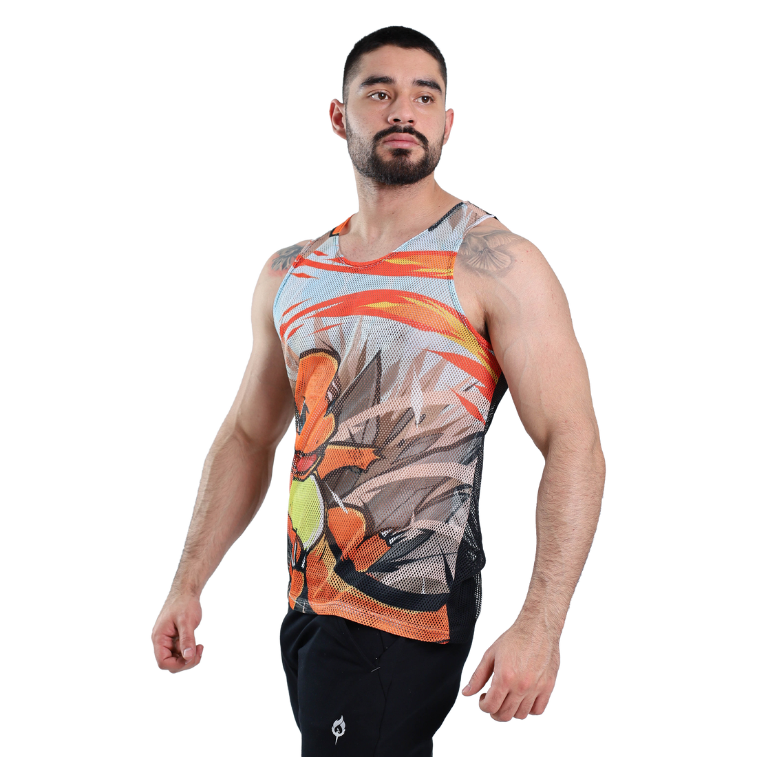 Playera Tela red estampado 🔥PKM⚡️ - Fenix Fit Mexico  