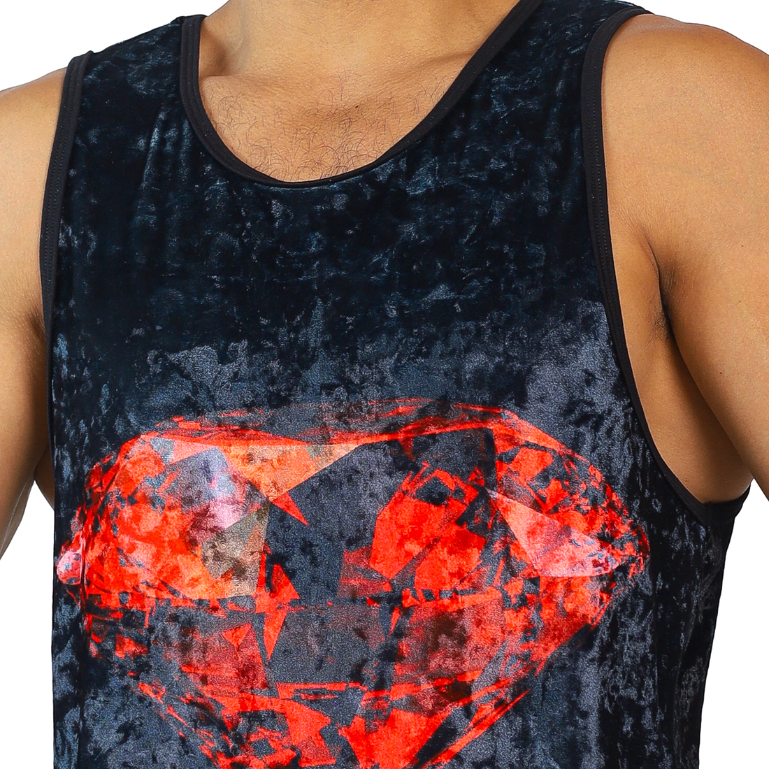 Playera De Terciopelo Estampada - Fenix Fit Mexico  