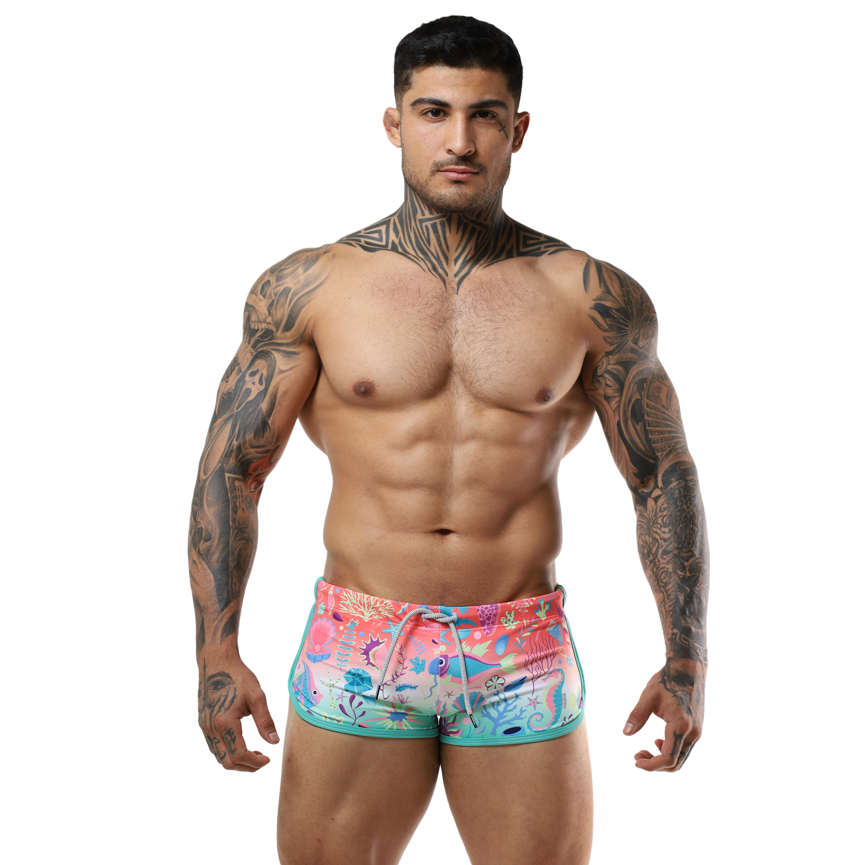 Boxer Traje de Baño Estampado - Fenix Fit Mexico  