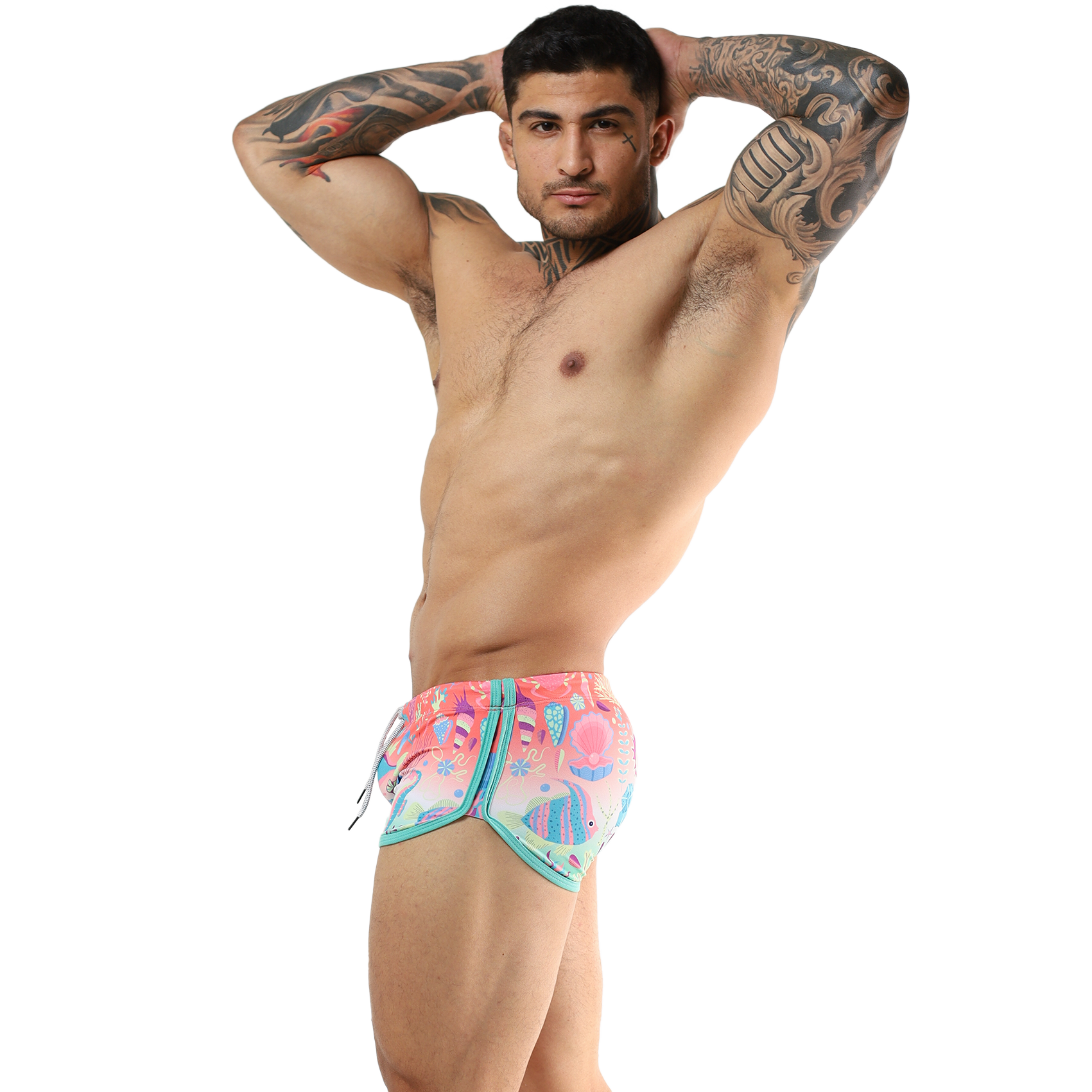 Boxer Traje de Baño Estampado - Fenix Fit Mexico  