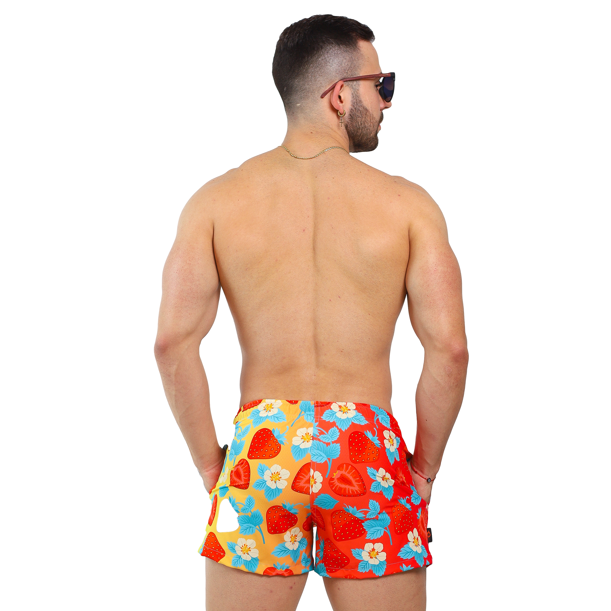 Short de Playa Estampado Spandex Verano - Fenix Fit Mexico  