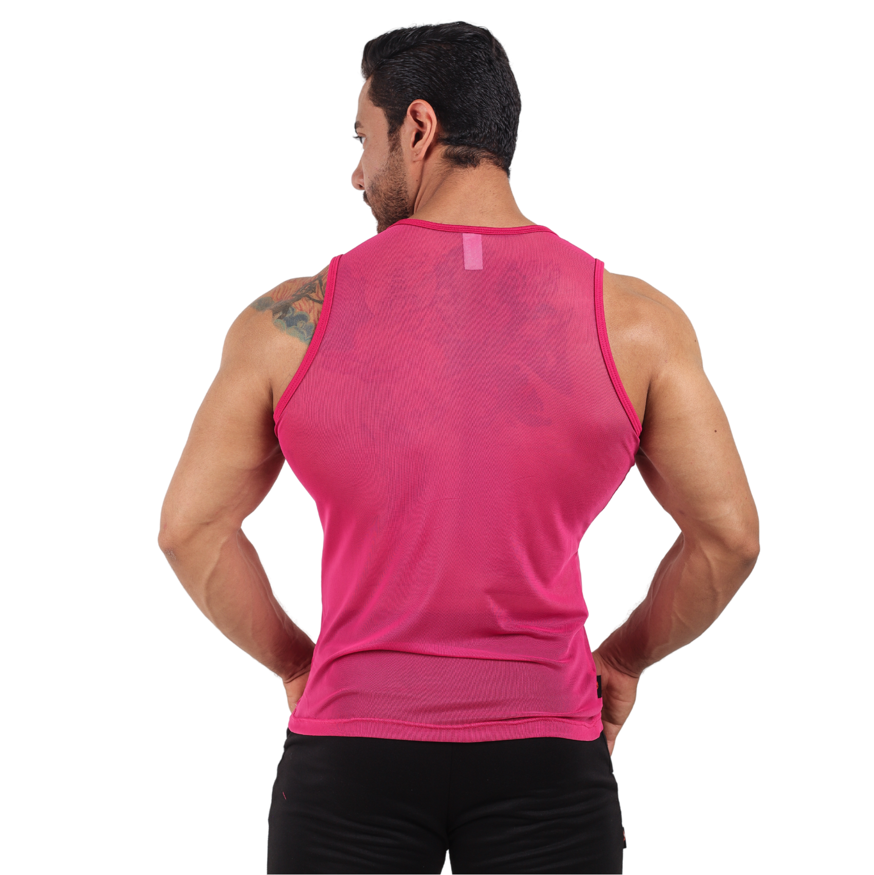 Playera Basica Transparencia Mesh - Fenix Fit Mexico  