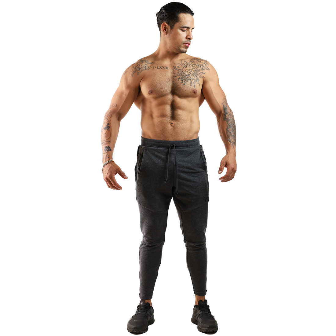 Pants Algodón Franja Red Con Cierre - Fenix Fit Mexico  